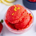 Strawberry Sorbet