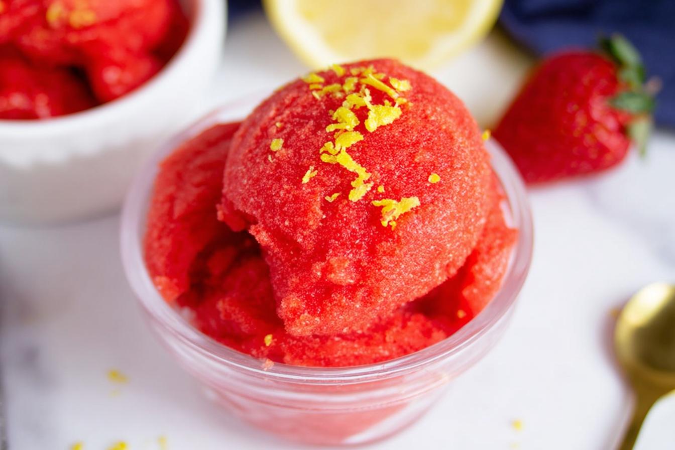 Strawberry Sorbet